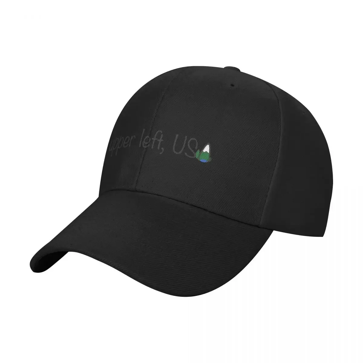 

Upper Left USA, Washington Baseball Cap Big Size Hat western Hat men's big size hat Streetwear Mens Women's