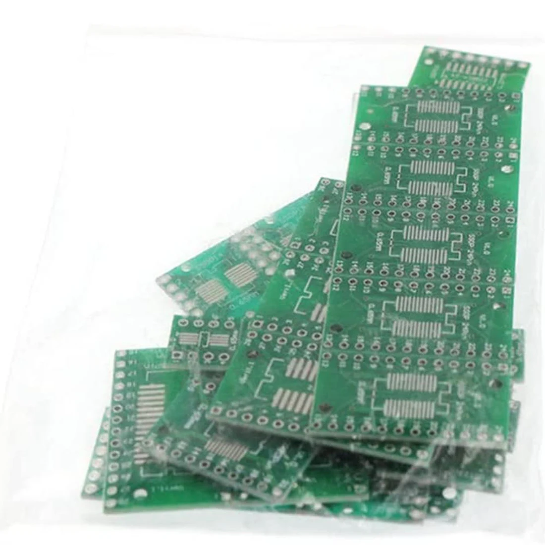 Leading-35Pcs PCB Board Kit SMD Turn To DIP SOP MSOP SSOP TSSOP SOT23 8 10 14 16 20 24 28 SMT To DIP
