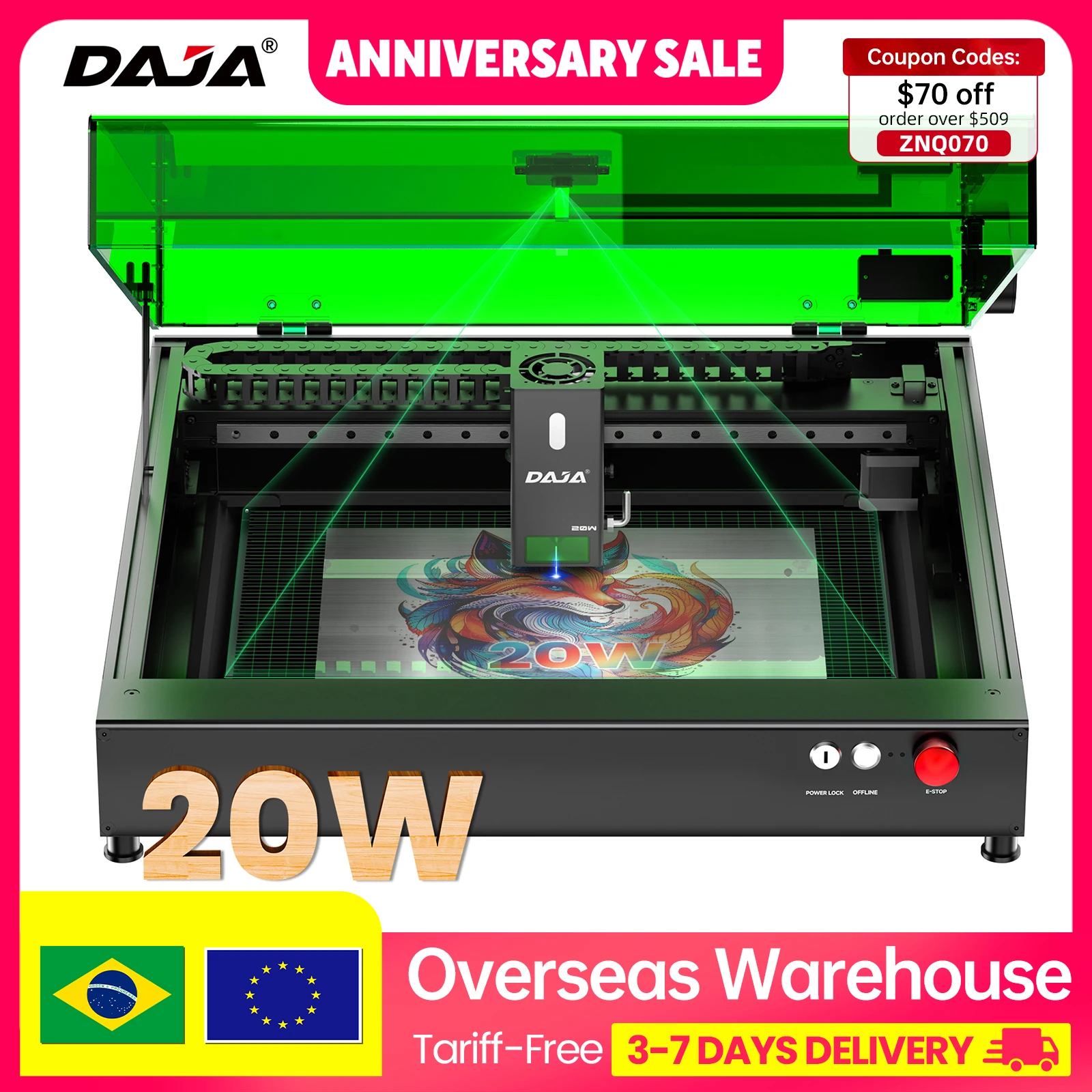 Daja A8 Laser Cutte…