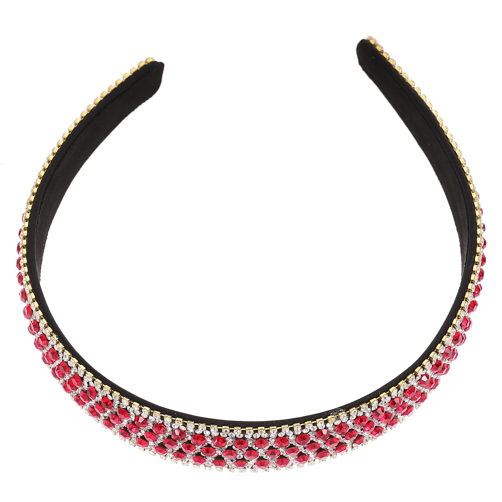 

Minimalist Rhinestone Headband Women Durable Hair Band Comfortable for Exercise Face Use Women Headbands