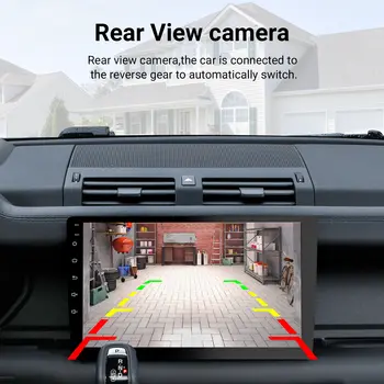 Haudio 9吋無線雙DIN車用音響,附Apple CarPlay和Android Auto/藍牙5.4/倒車影像/手機連網/WiFi-6 6 最佳銷售 安卓4GB內存雙DIN車用主機 - №3