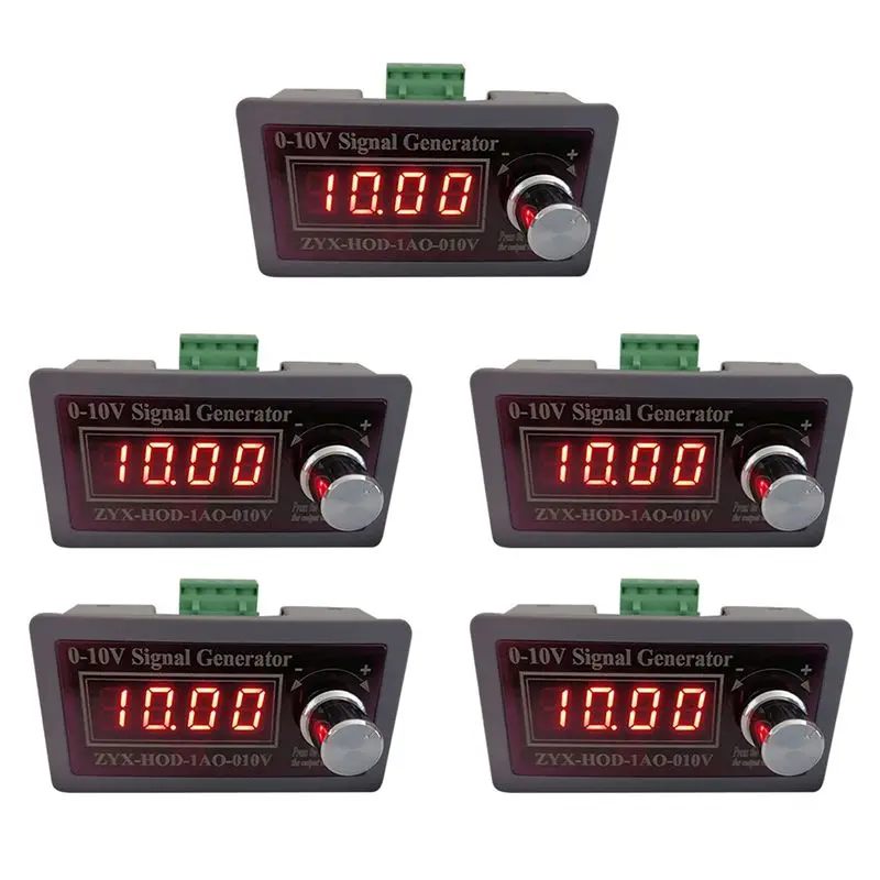 KYCOR-5X Adjustable Voltage Analog Simulator 0-10V 5-10V Voltage Signal Generator Signal Sources PLC Signal Control