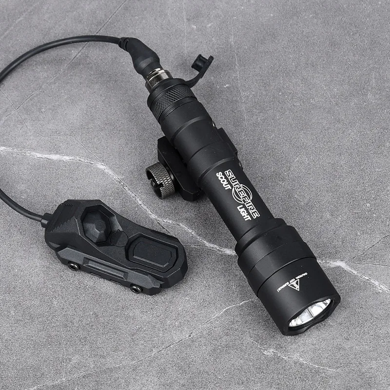 Tactical Surefir Flashlight SF M300 M600 Weapon Light AXON Switch Fit 20mm Picatinny MLOK KEYMOD Rail Airsoft Hunting Gun Lamp