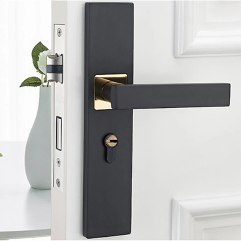 الحد الأدنى قفل الباب غرفة نوم كونتيننتال مقبض الباب قفل الداخلية مكافحة سرقة غرفة سلامة قفل الباب سبائك الألومنيوم كتم بوابة Loc
