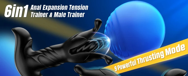 Prostate Massager Anal Vibrator For Men With Thrusting Vibration_voghion.com