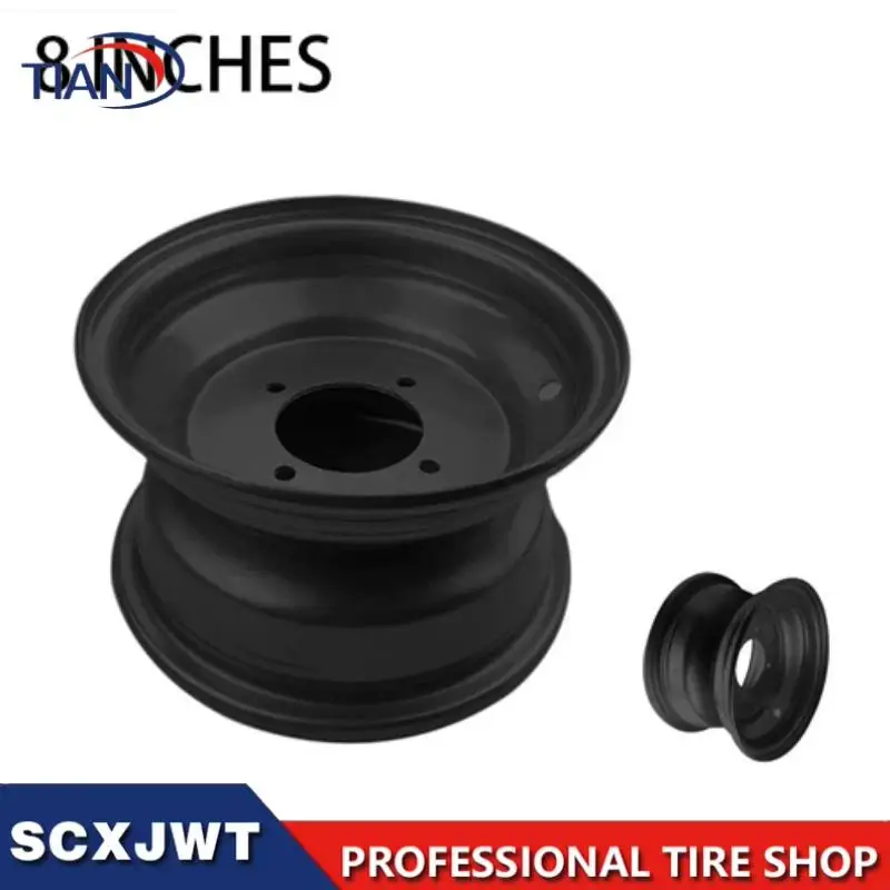 3&4 holes 8 inch Front wheel Hub Rims For 110cc125cc 150cc 200cc 250cc ATV Go kart UTV Buggy Quad Dirt Bike 8" vacuum Tyre parts