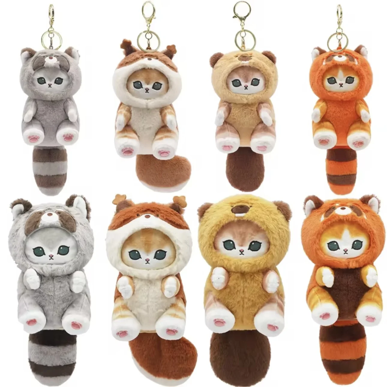 

Original Mofusand Long Tailed Animals Series Plush Doll Cute Shark Cat Soft Doll Kawaii Stuffed Plushie Toy Gift For Kids