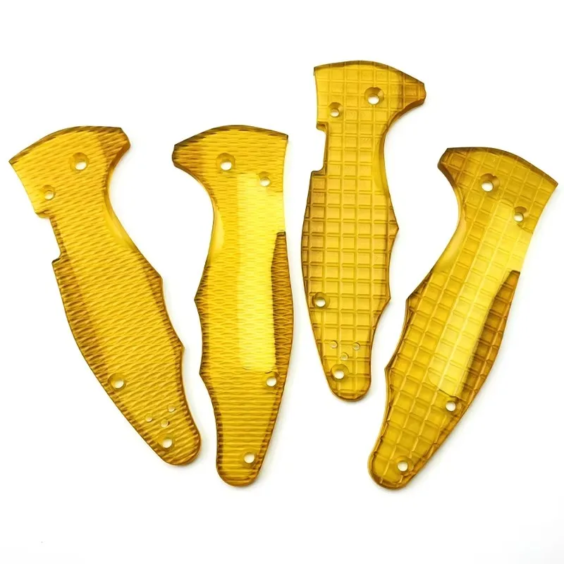 Custom Crossfade Ultem Scales for Spyderco Yojimbo 2 Knife