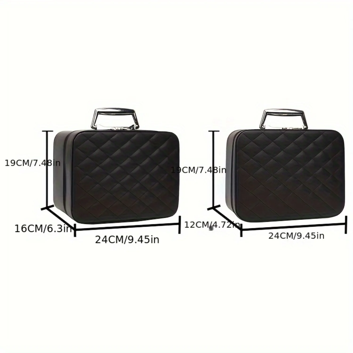 1PC Makeup Bag Portable Large Capacity Cosmetic  Bag Waterproof Travel Size Portable Cosmetic Case With Handle