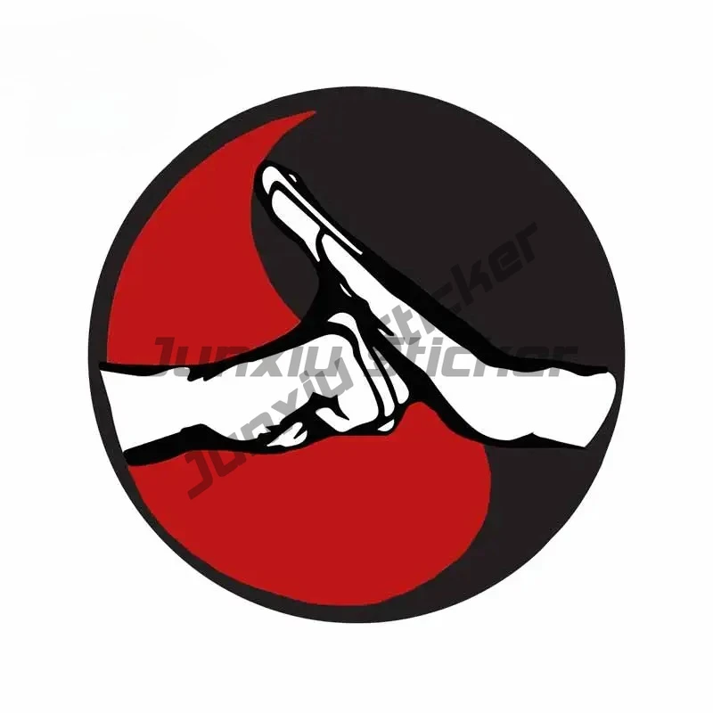 

For Martial Arts Vinyl Material Car Stickers Waterproof Decal Sunscreen Interesting Graphics Decor