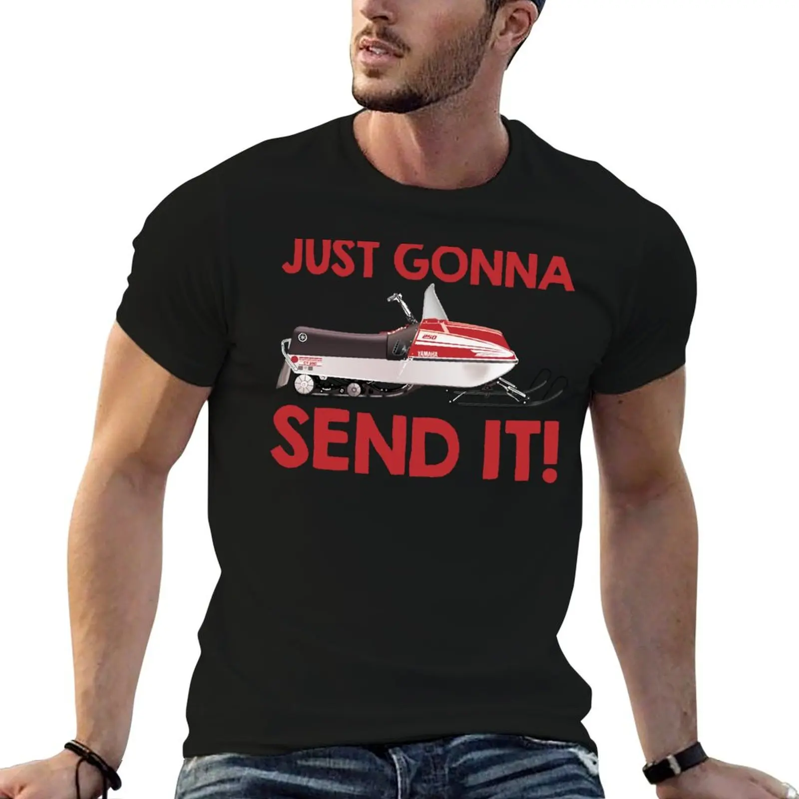 

Enticer Shirt Gift Larry Funny Birthday Snowmobile | Funny For Send Send For Husband | It Gonna Shirt Tee It | Just