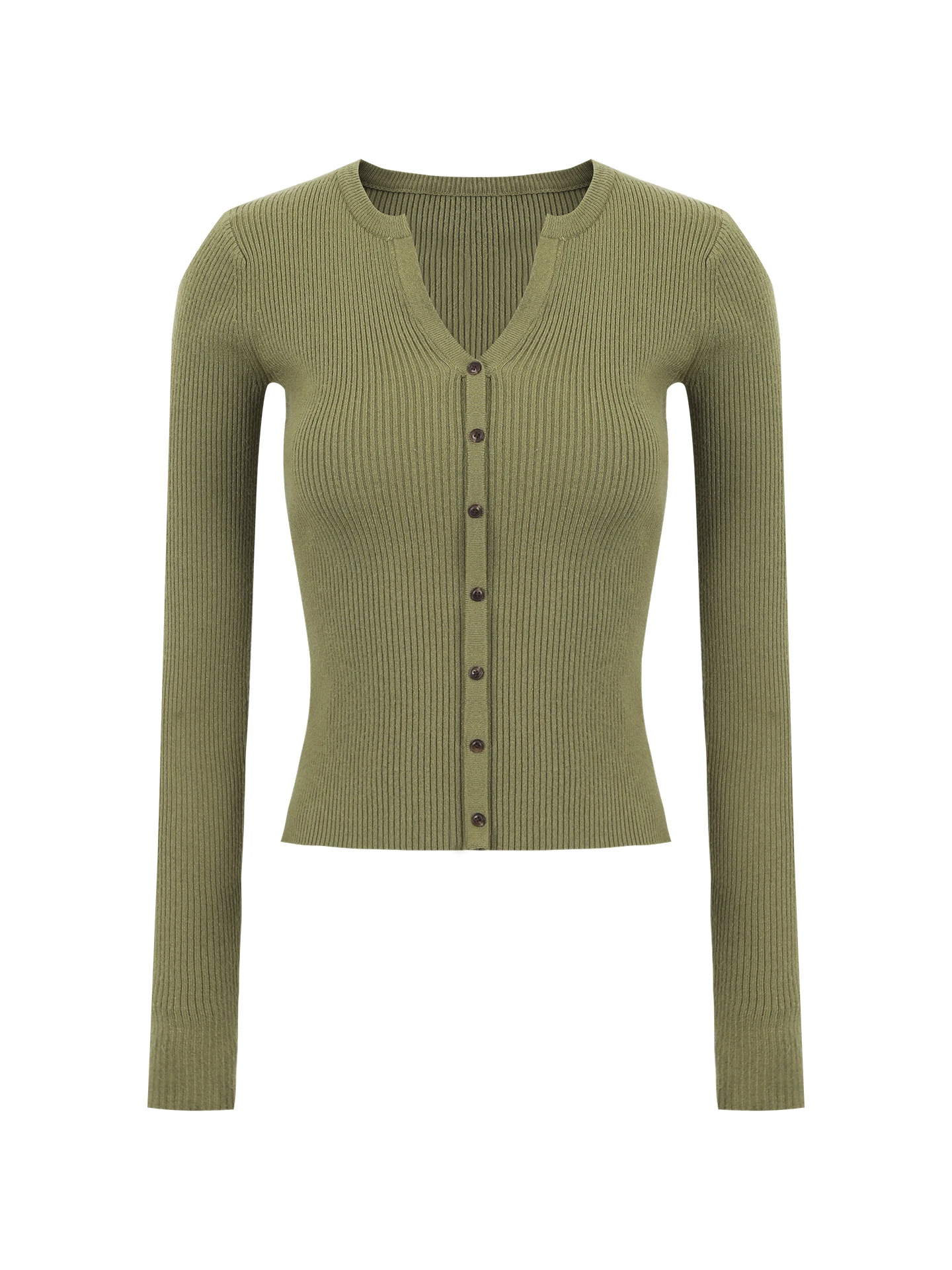 

Облегающий длинный вязаный свитер Sve для женщин, цветной V-Ne, на пуговицах, для поездок на работу, осень-зима, Новое поступление