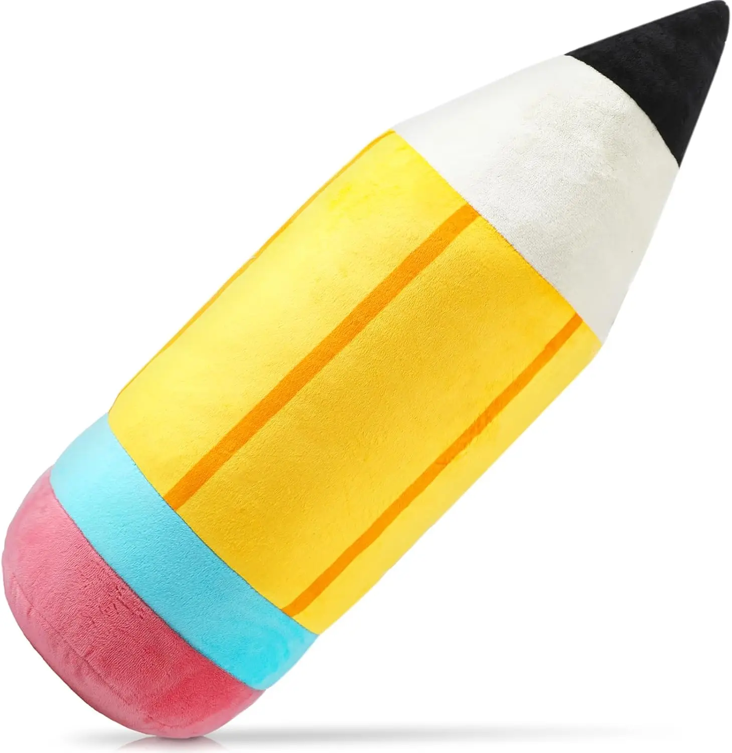 

Cute Pencil Pillow for Classroom, Large Plush Throw Cushion for Reading Room Decoration, Creative Back to School Gift