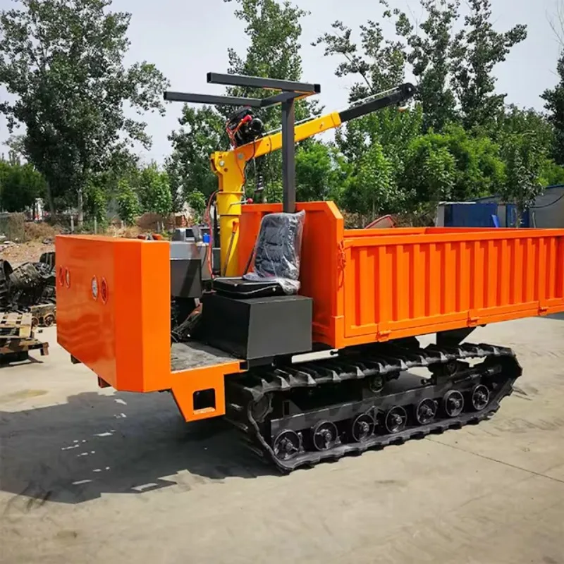 Hydraulic Tipping System Crawler Dumper For Steep Hill Slope Climb With Low Maintenance Costs Top Quality Source Factory