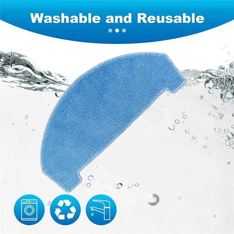 وسادات قماش ممسحة لـ ILIFE V3x/A20/T20S/Polaris PVCR 3600/G2 0926W/G2 0726W/G2 1226 مجموعة ملحقات-A77G