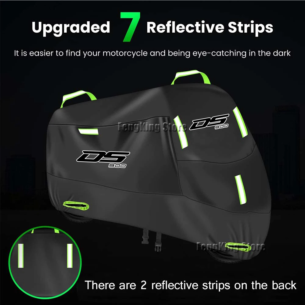 

Motorcycle Cover UV Protective Dustproof Snowproof Outdoors Rain Water For Voge DSX 900 DS900X 900 DSX 2024proof Cover