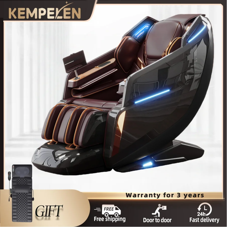 

Массажное кресло 4.0 с воздушной подвеской и SL-треком | Глубокое скреппинг-массажирование ног и стоп | Нулевая гравитация | Полноразмерные подушки безопасности