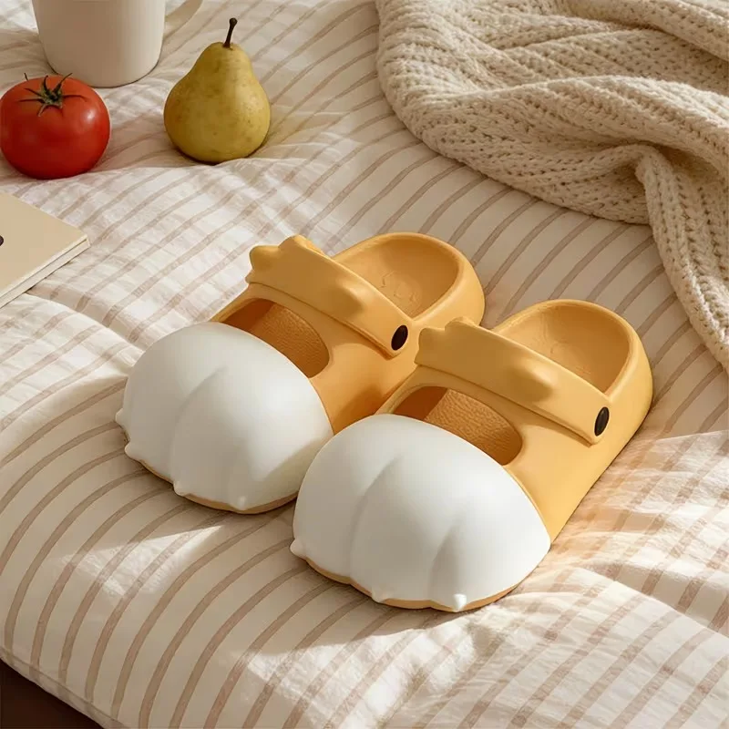 Women Men Cute Cat Claw House Slipper Summer EVA Non Slip Lightweight Soft Bathroom Indoor Outdoor Slides Cartoon Animal Sandals view 3