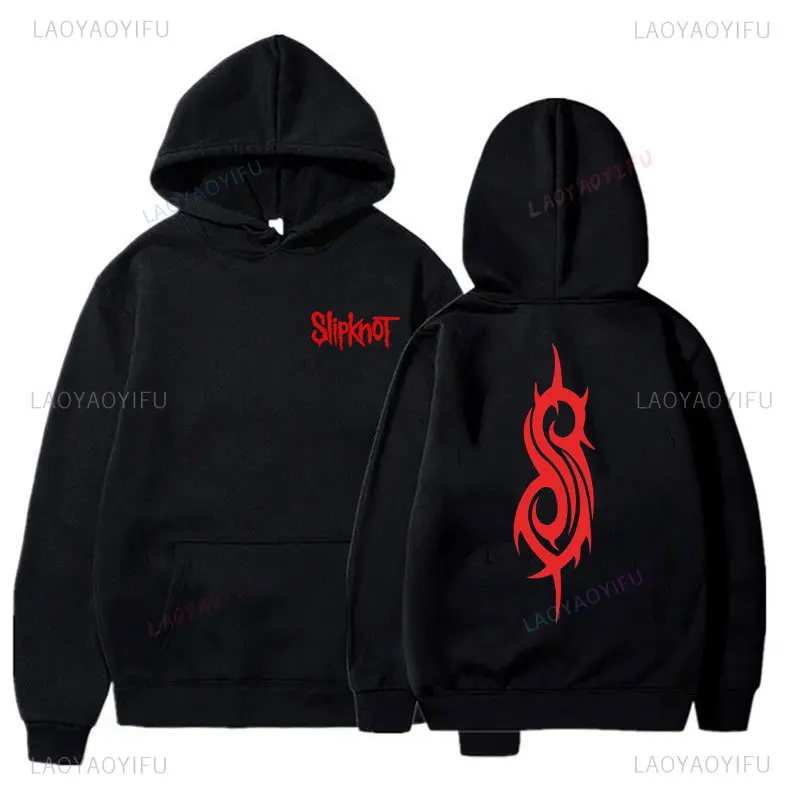 Prepare for Hell Tour Rock Men Hoodie Faddish Comfort Sweatshirts Slipknots Outerwear Heavy Metal Printed 2024 Hooded Streetwear