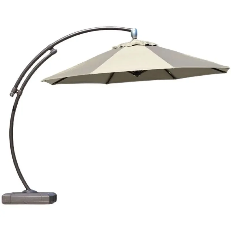Outdoor parasol villa leisure courtyard umbrella garden commercial pendulum folding
