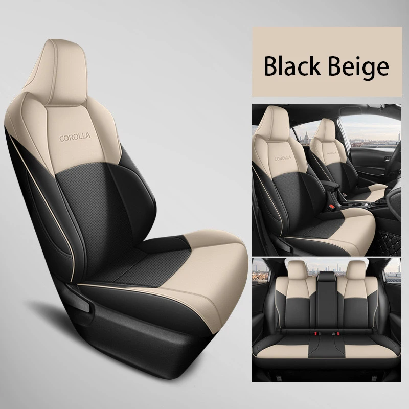 

General leather car seat covers are suitable for Toyota COROLLA 12-2024 model year special car accessories and vehicle supplies