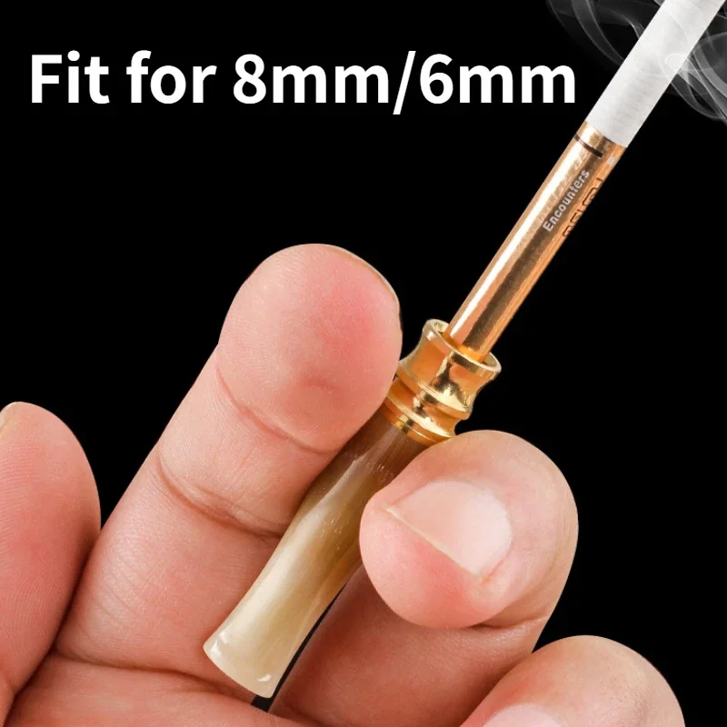 For 8mm 6mm Microfilter Tube Filter high-quality Portable Cigarette Holder Tar Filtration Mini Smoke Mouthpiece Gadgets for Men