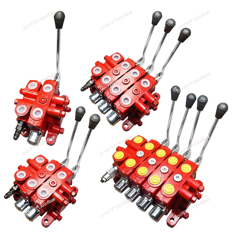 Hydraulic Multi-way Valve Manual Reversing Valve DL15 Distributor Controller Forklift  Truck Mechanical Hydraulic System