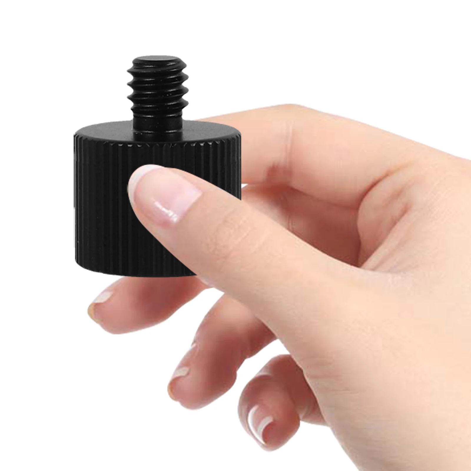 

Screw Adapter 1/4 Male to 3/8 Female Tripod Accessories Aluminum Camera Hot Shoe Mount Light Stand Thread for Photography