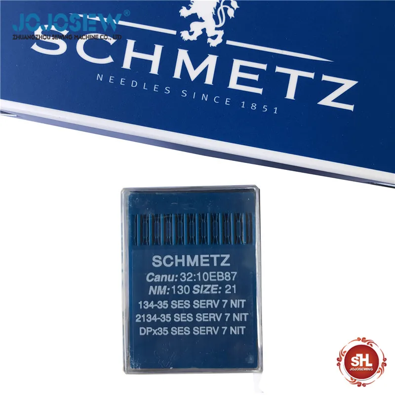 134-35 SES SERV7 NIT 100pcs/lot Schmetz Industrial Sewing Machine Needles Canu:32:10EB87 2134-35 SES SERV7 NIT