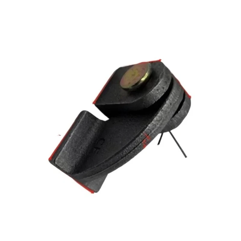 2pcs Tricycles agricultural vehicles rear door hinge combination cast iron modified welding self-discharging hinge