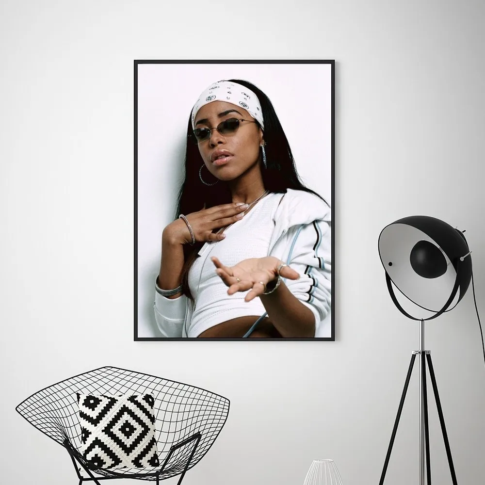 Singer A-Aaliyahs Poster Prints Wall Pictures Living Room Home Decoration