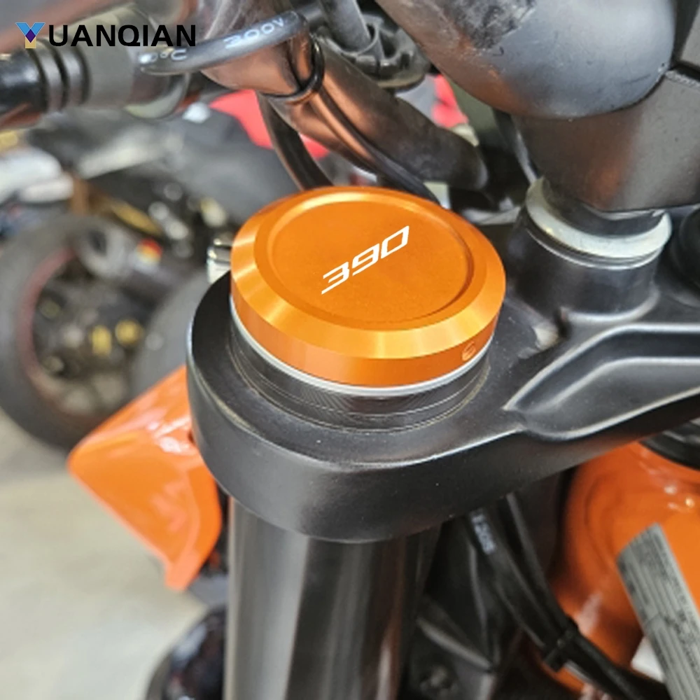 

For KTM Duke 125 Duke 200 Duke 250 390 Duke 2011-2023 Front Fork Suspension Top Cover Caps Front Fork Covers Shock Absorber Cap
