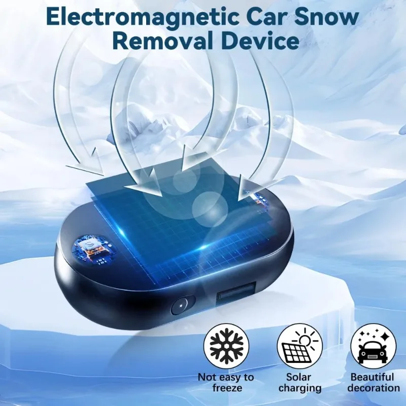 1 Pc Anti-freeze Car Snow Remover Car Windshield Defroster Portable Kinetic Energy Molecular Heater Fast and Efficient