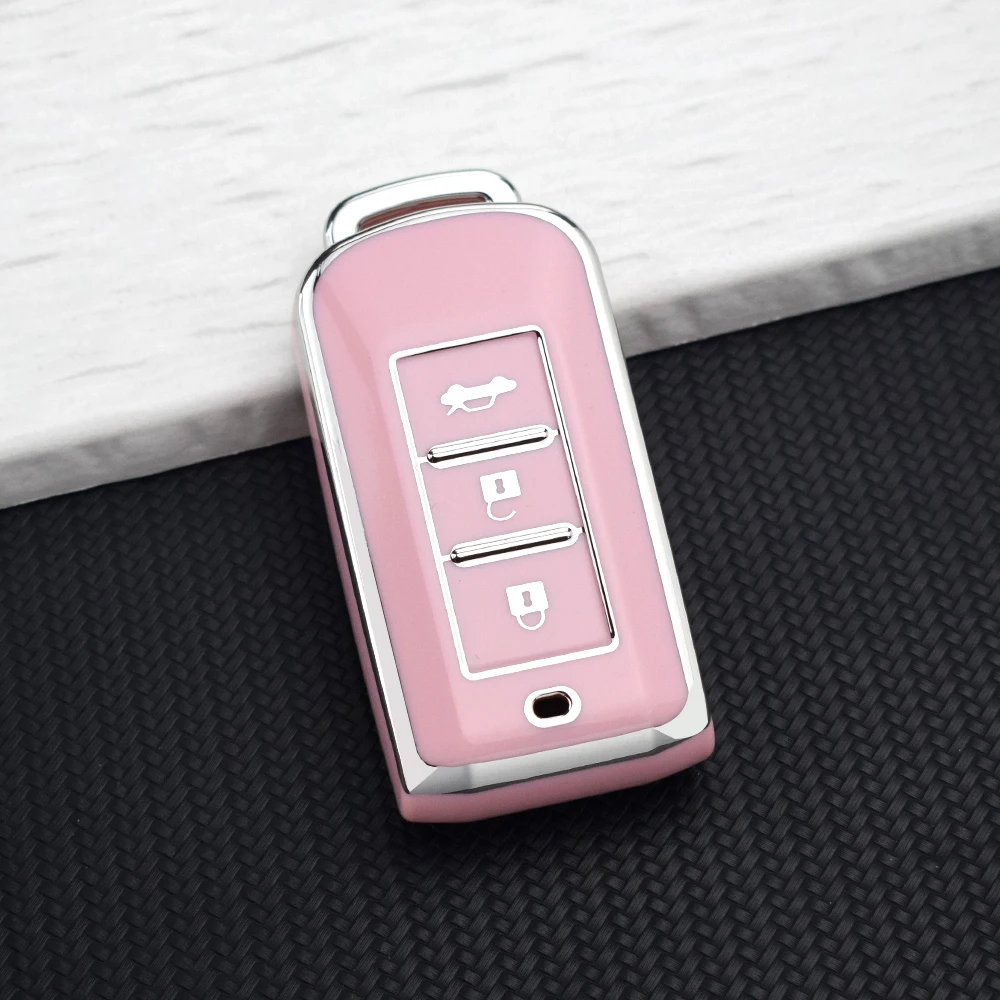 Tpu Remote Car Key Case Cover for Mitsubishi Xpander Outlander ASX Pajero Eclipse Cross Montero Shell Fob Holder Keyless