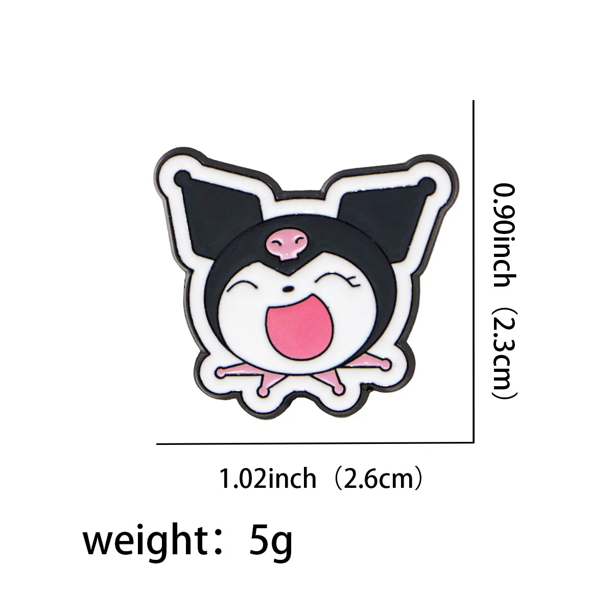 Kawaii Lapel Pins for Backpacks Manga Briefcase Badges on Backpack Brooch for Clothes New Fashion Accessories 4pc/Set