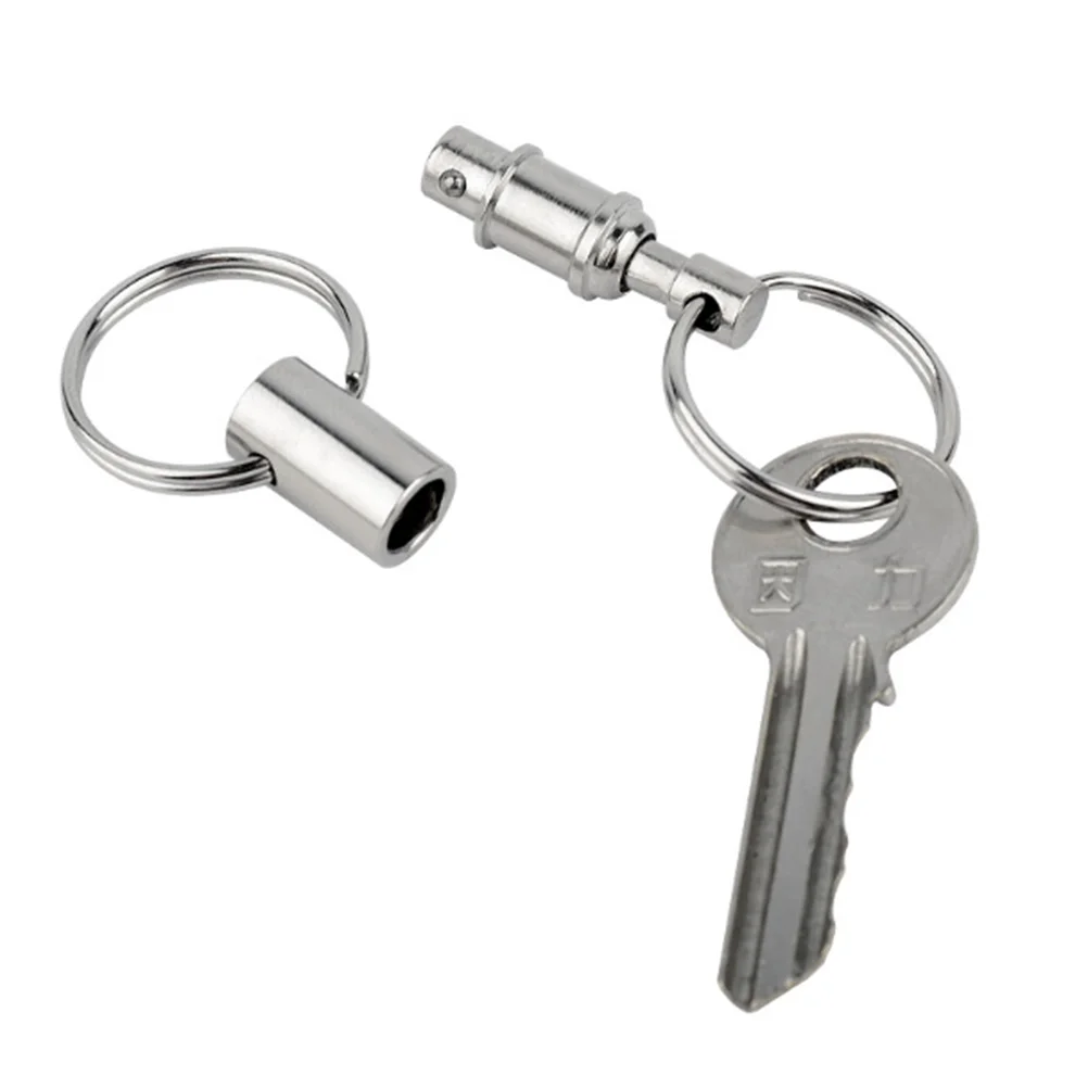 5 Pcs Key Ring Keychain Iron Gift Keyrings to Disassemble Hanging Pendant Keychains Detachable