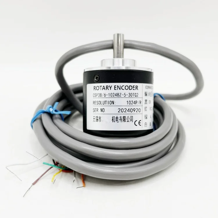 

Photoelectric rotary encoder CSP38/6-1024BZ-5-30TG2