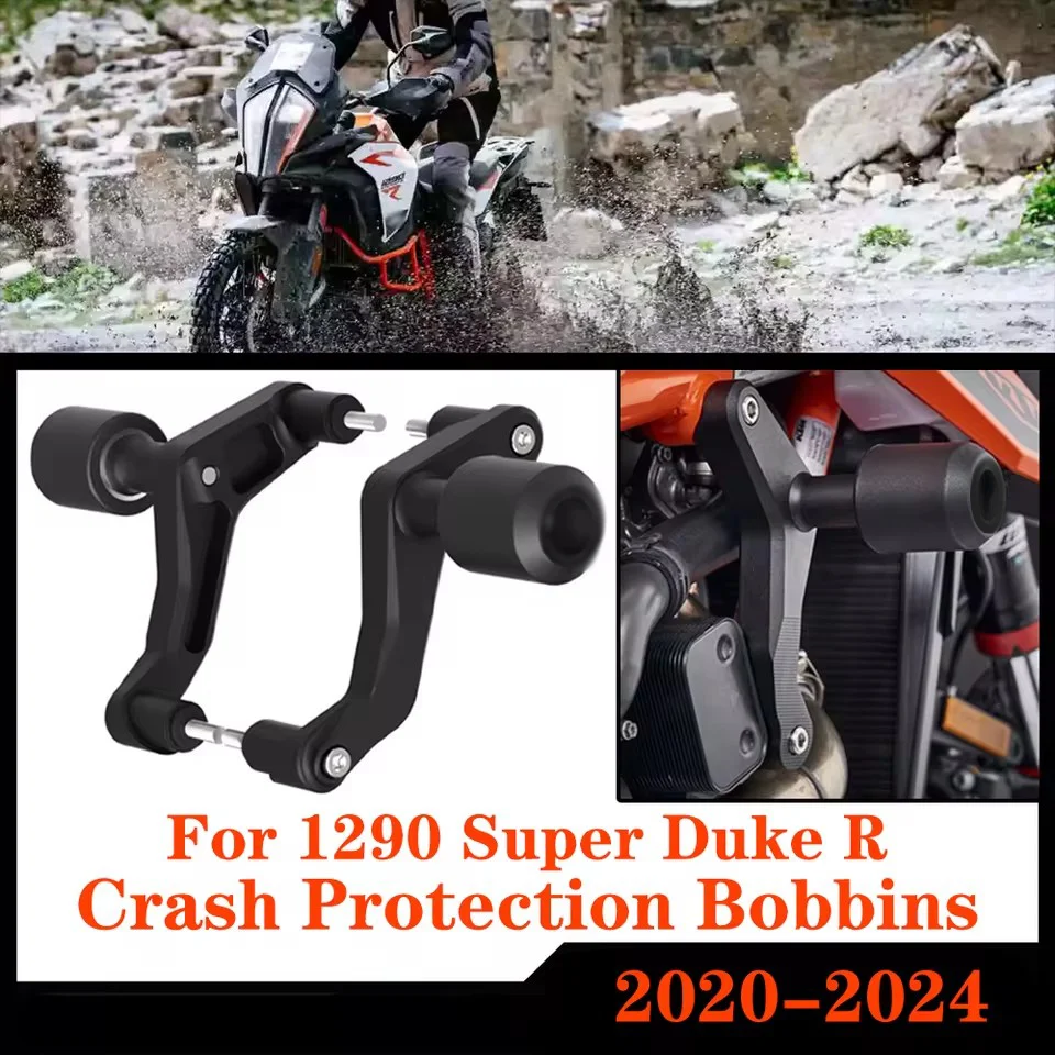 

For 1290 Super Duke R / RR / EVO 2020-2023 Motorcycle Frame Sliders Crash Protector