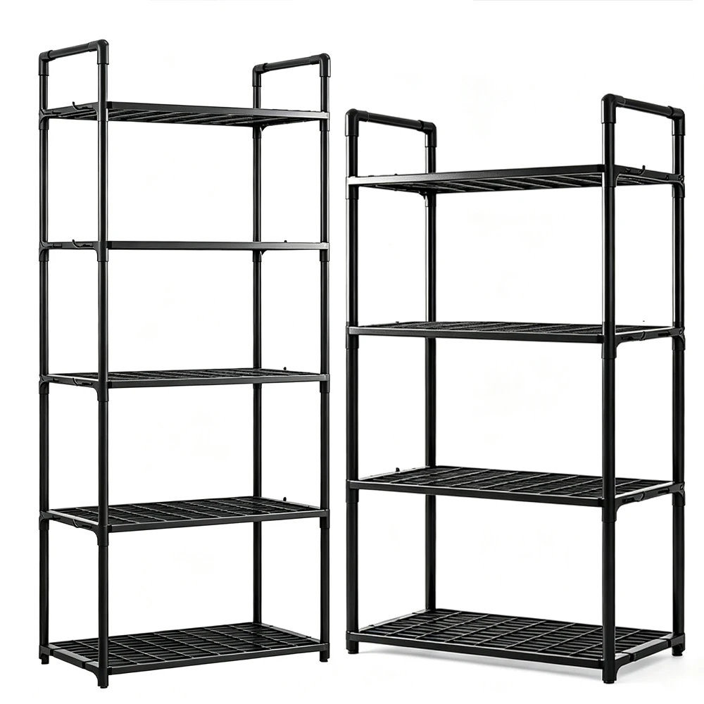 Kitchen Shelving Floor To Floor Multilayer Microwave Oven Multifunctional Household Storage Shelf Shelf Pot Storage Shelf