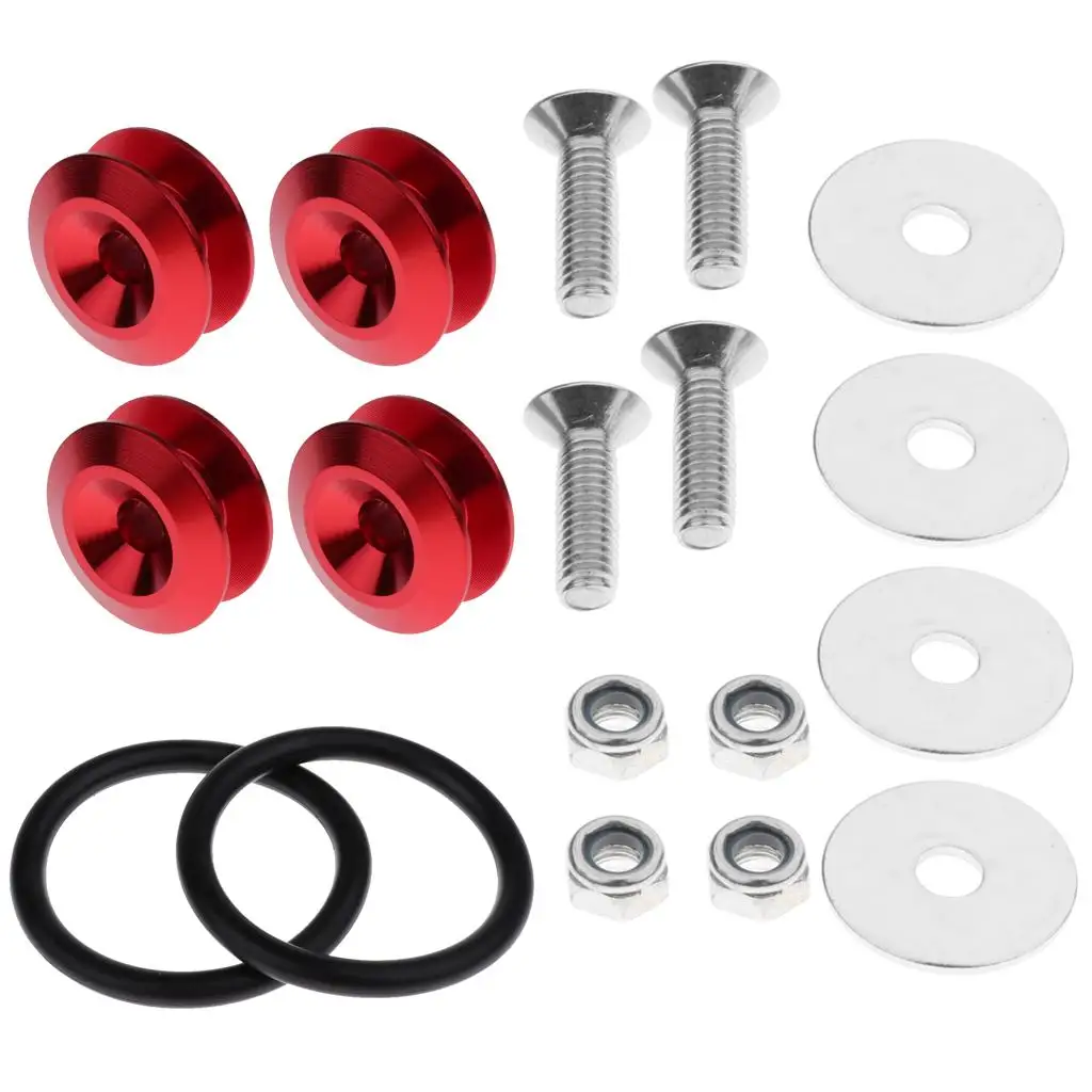 

1 комплект, винты для крепления бампера с отличной производительностью для Toyota Honda Ford Nissan для Volkswagen и т. д.