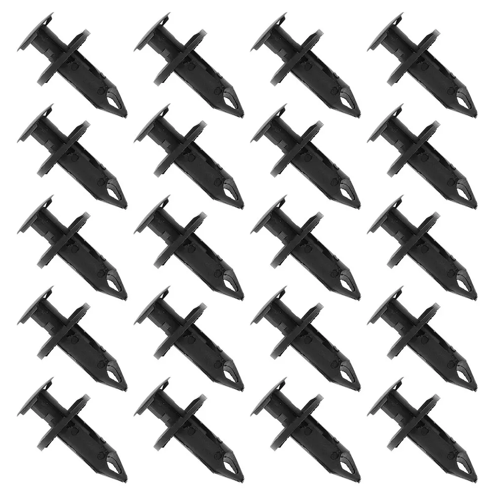 

100 Pcs Bumper Retainer Clips Car Fastener Automotive Parts Long Lasting Selected Plastic Precise Installation Strong Protection