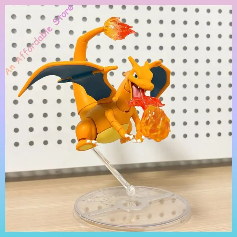 Ldcx – figurines d'action PokéMon dynamiques, Pikachu Infernape Charizard Greninja, poupées d'ornement mobiles, jouets de collection, en Stock