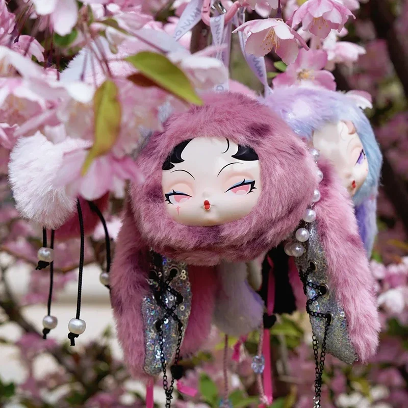 Genuíno dodo nami nova série de coelho cintilante caixa cega boneca de pelúcia pingente saco decoração maré jogar estilo y2k presentes da menina