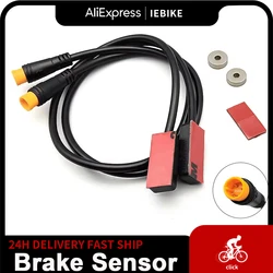 Remsensor Waterdichte 3-pins kabelmagneten Ebike Hydraulische stroomuitgesneden sensor voor Bafang Mid Drive Motor Kit elektrische fiets