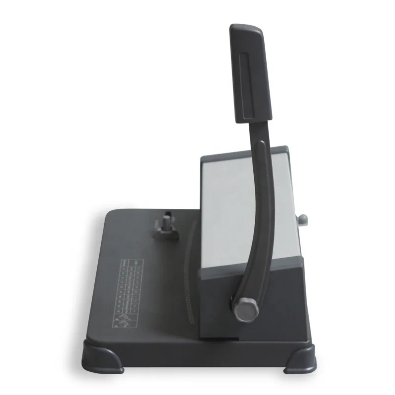 WD-2109T)Desktop Manual 46 Holes Screw Coil Paper Binding and Punching Machine