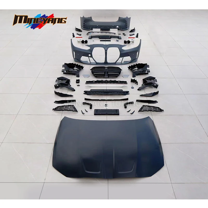 

Factory Hot Selling High Quality M4 Design 4 Door Hood Car Bumpers Accessories for 4 Series G26 Upgrade to M4 G82 Bodykit