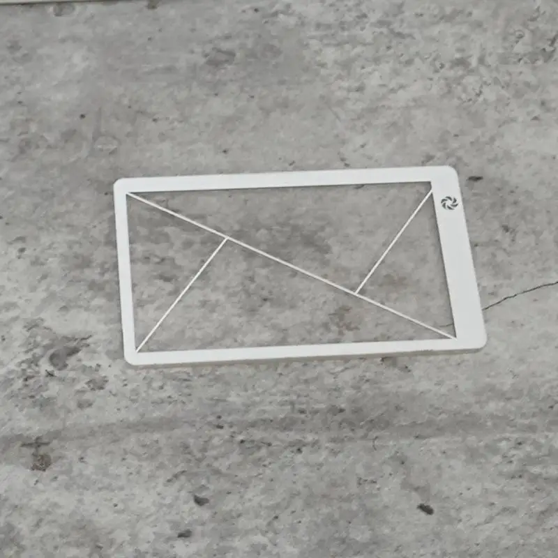 Golden Ratio Tool Compact Lightweight Artist Viewfinder View Finder Multi-Functional Camcorder Viewfinders For Professional