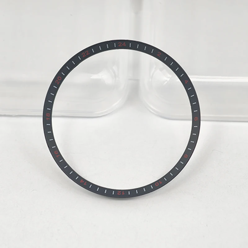 ضياء 30.5 مللي متر ساعة الفصل خواتم يناسب SKX007 SKX009 SRPD حافظة البلاستيك الحلقة الداخلية NH35 NH36 حركة ساعة رجالي تجديد أجزاء #3