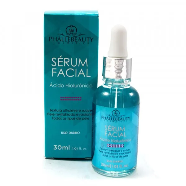 Kit 12 Serum Facial Hyaluronic Acid PhálleBeauty PH0154