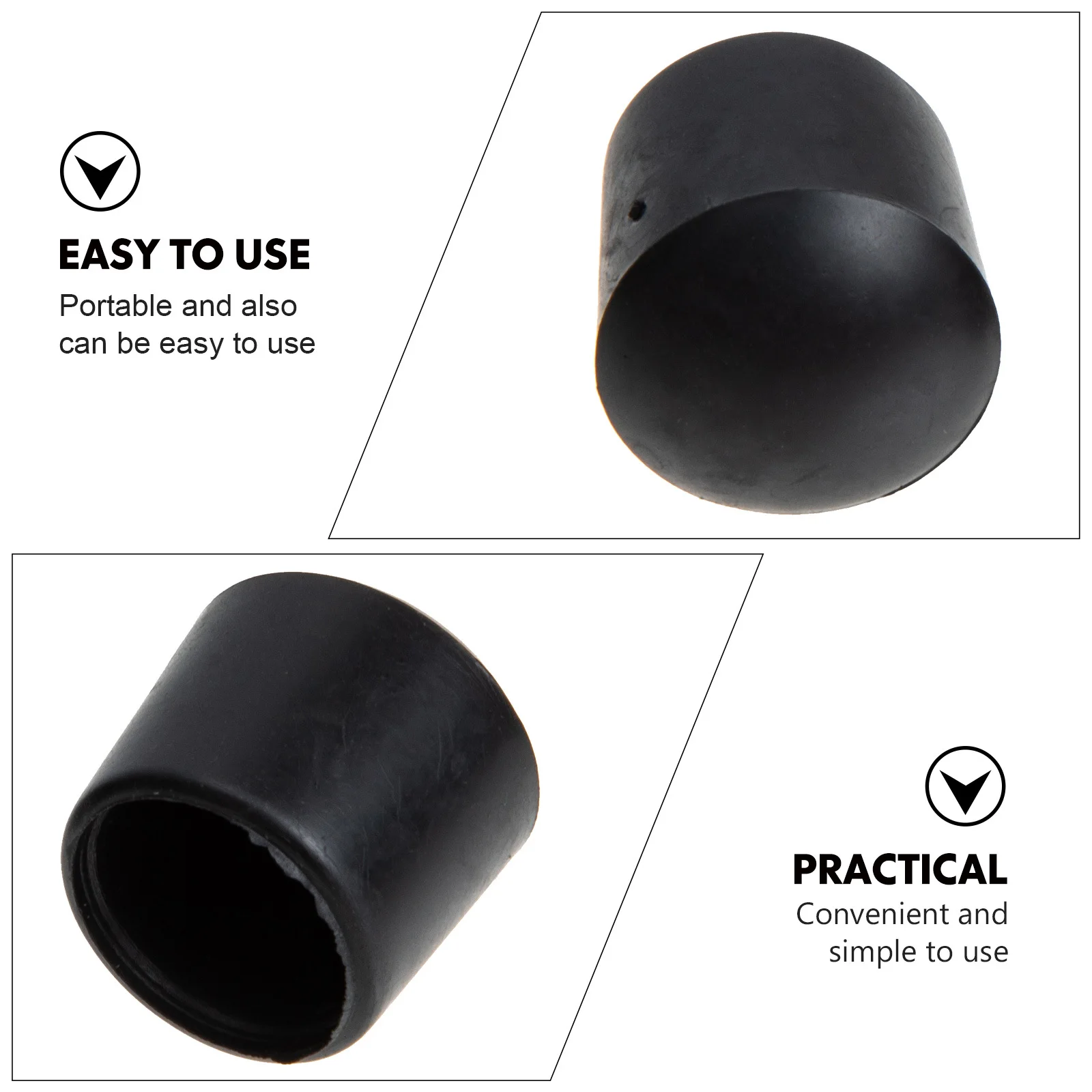 

16Pcs Foosball Tip Plugs Durable Rubber Safety Caps for Football Table Accessory Foosball Rod Caps Football Table Accessories